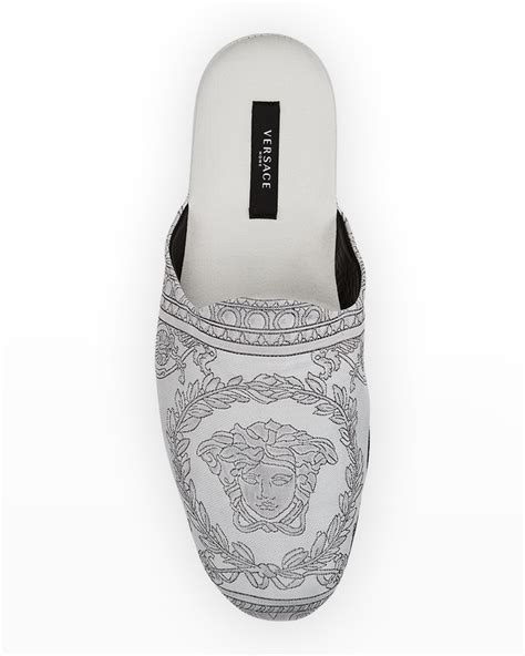 versace männerschuhe|Versace men's slippers.